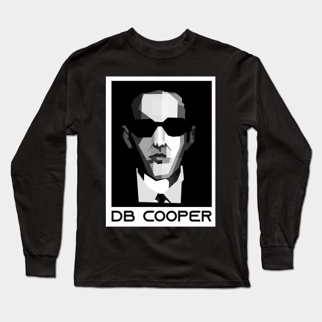 DB COOPER Long Sleeve T-Shirt by WPAP46